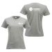 T-skjorte dame Grey Melange