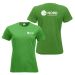 T-skjorte dame Apple Green