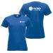 T-skjorte dame Royalblue