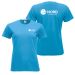 T-skjorte dame Turquoise