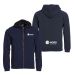 Classic Hoody Full Zip herre Dark Navy