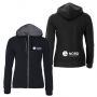 Classic Hoody Full Zip Ladies Black